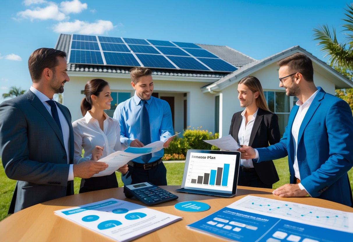 Olika alternativ för finansiering av solceller